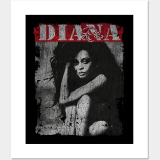 TEXTURE ART - DIANA ROSS  NO MOUNTAIN Posters and Art